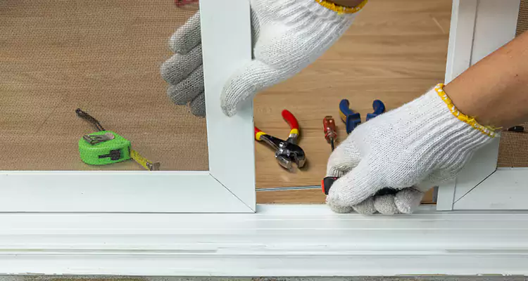 Sliding Glass Door Off Rails Repair in Haines City, FL
