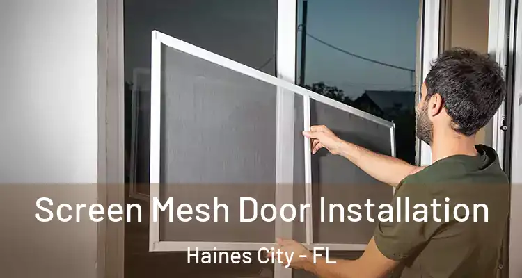  Screen Mesh Door Installation Haines City - FL