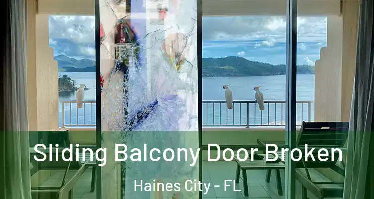  Sliding Balcony Door Broken Haines City - FL