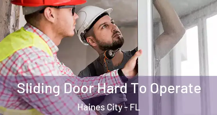  Sliding Door Hard To Operate Haines City - FL