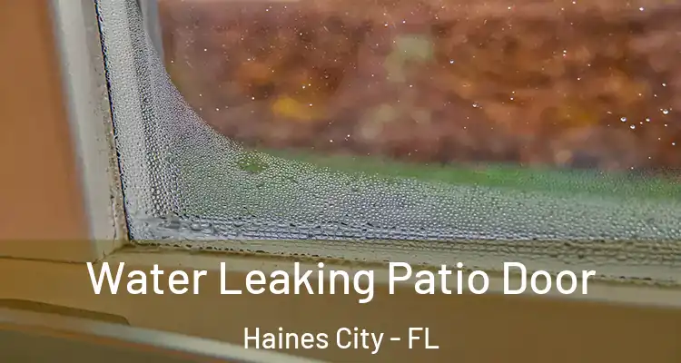  Water Leaking Patio Door Haines City - FL